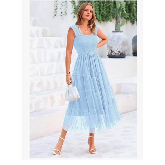 Sz M - Pretty Garden Tulle Dress - Picture 7 of 8